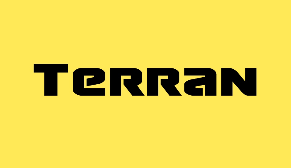 terran font big