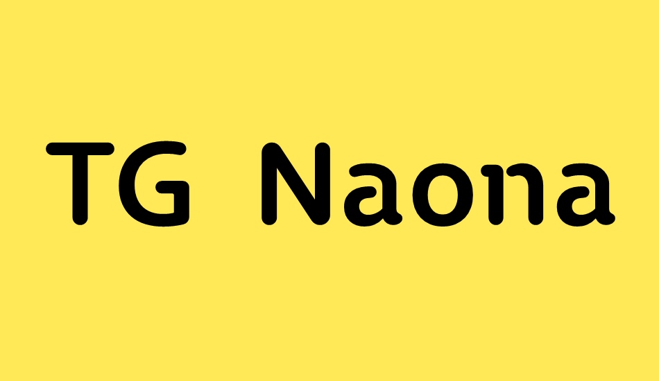 tg-naonao font big