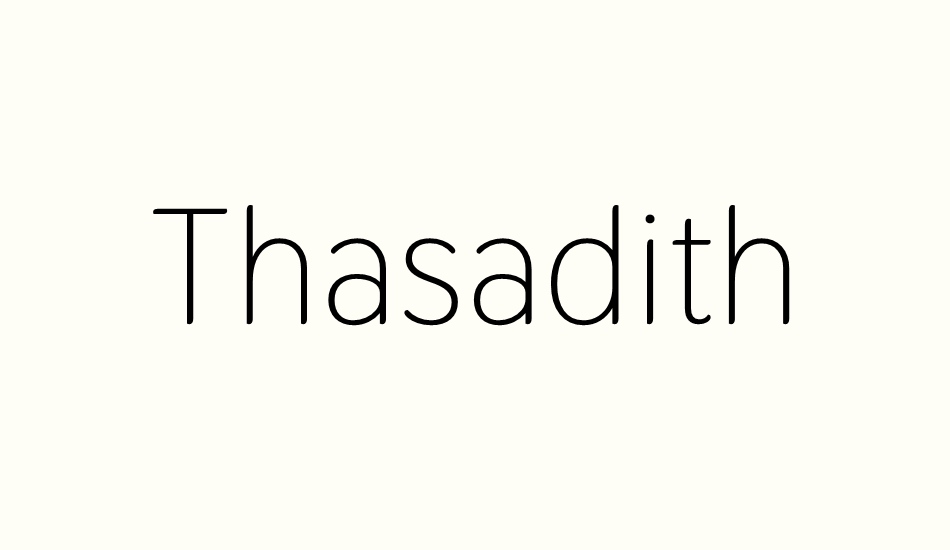 thasadith font big