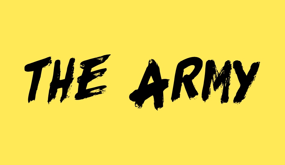 the-army-of-god font big