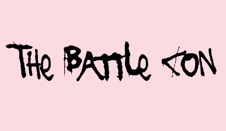 the-battle-continuez font big