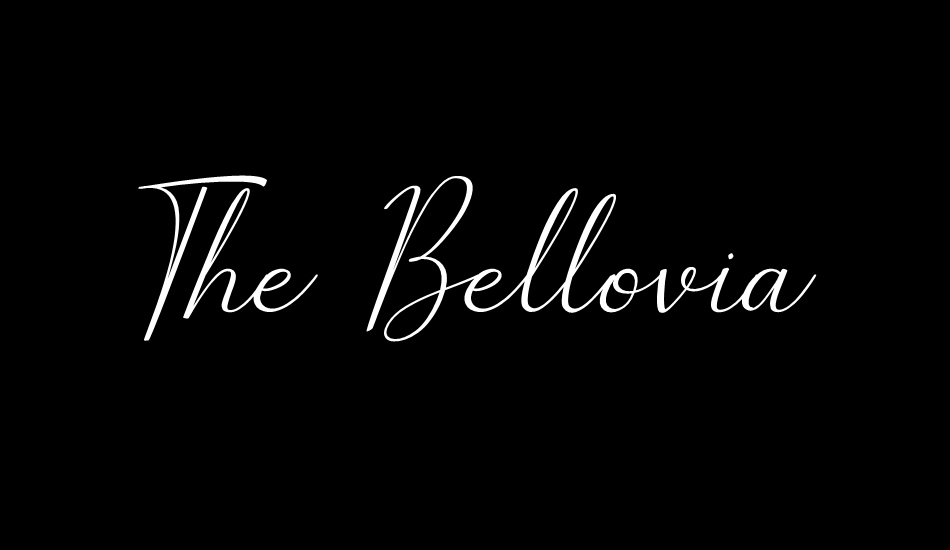 the-bellovia-demo font big