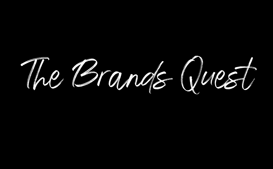The Brands Quest font big