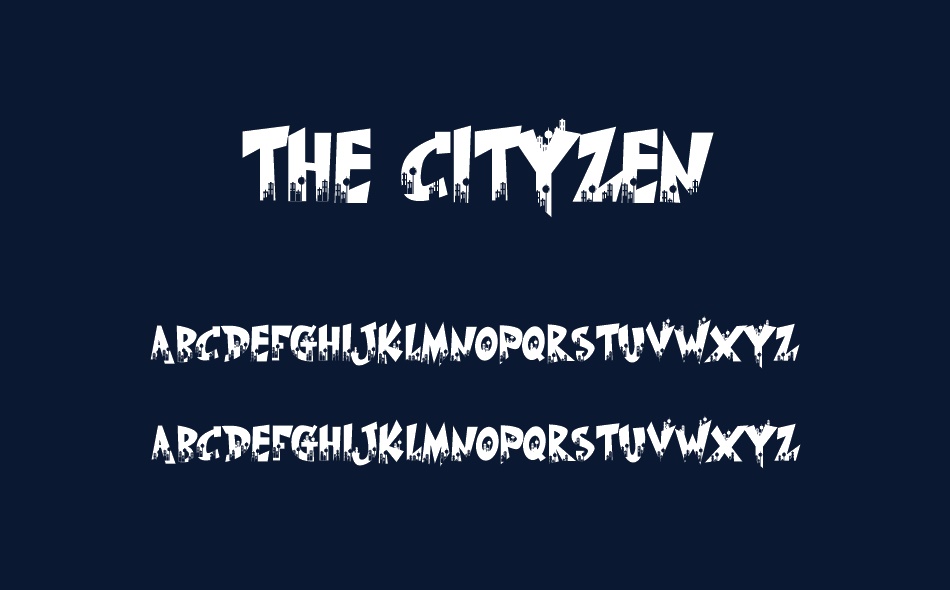 The Cityzen font