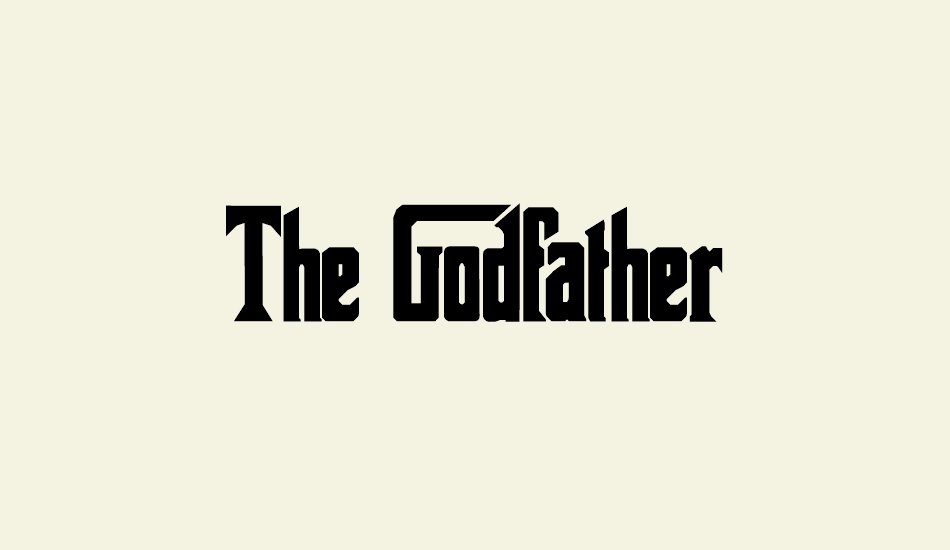 the-godfather font big