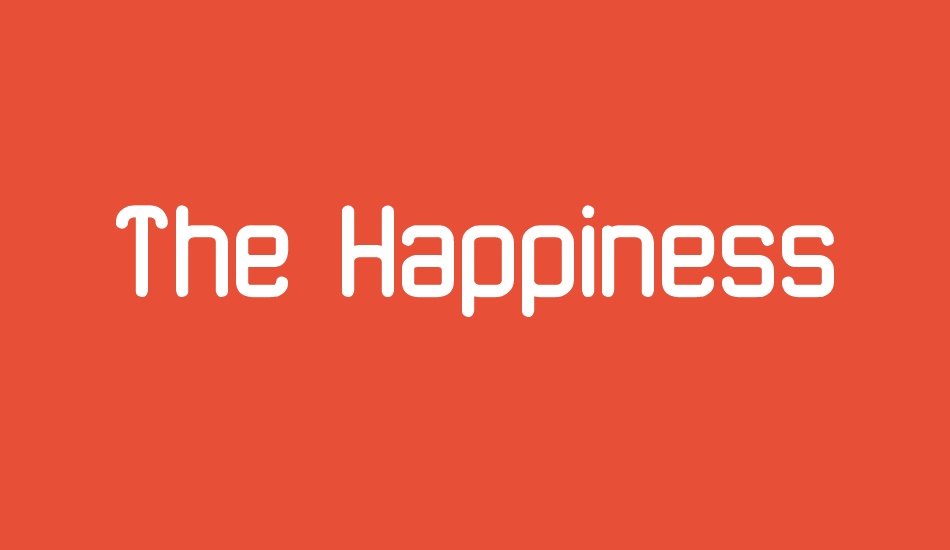 the-happiness font big