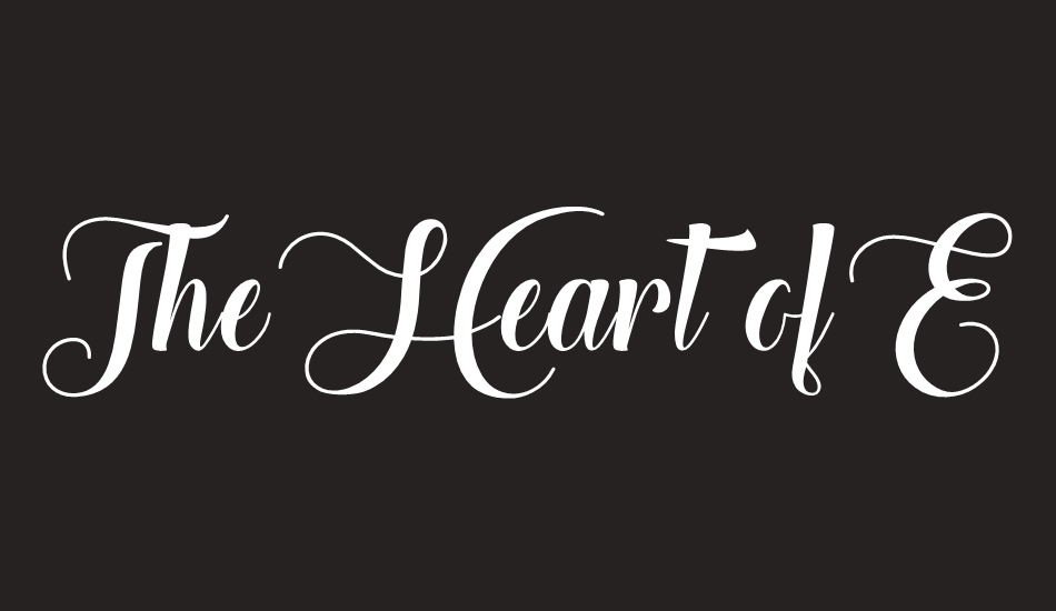 the-heart-of-everything-demo font big