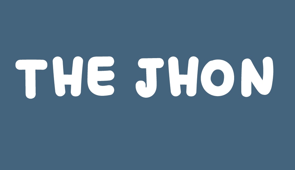 the-jhonny-tan font big