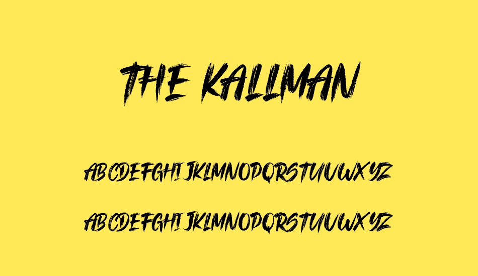 the-kallman font