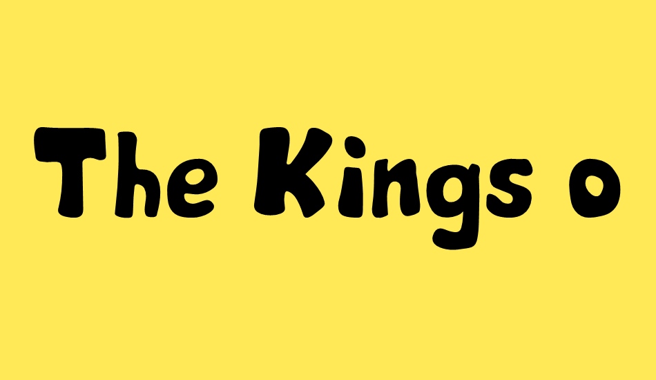 the-kings-of-the-house font big