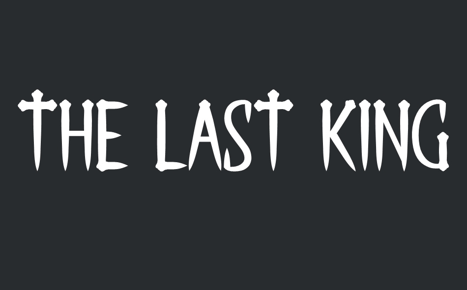 The Last Kingdom font big