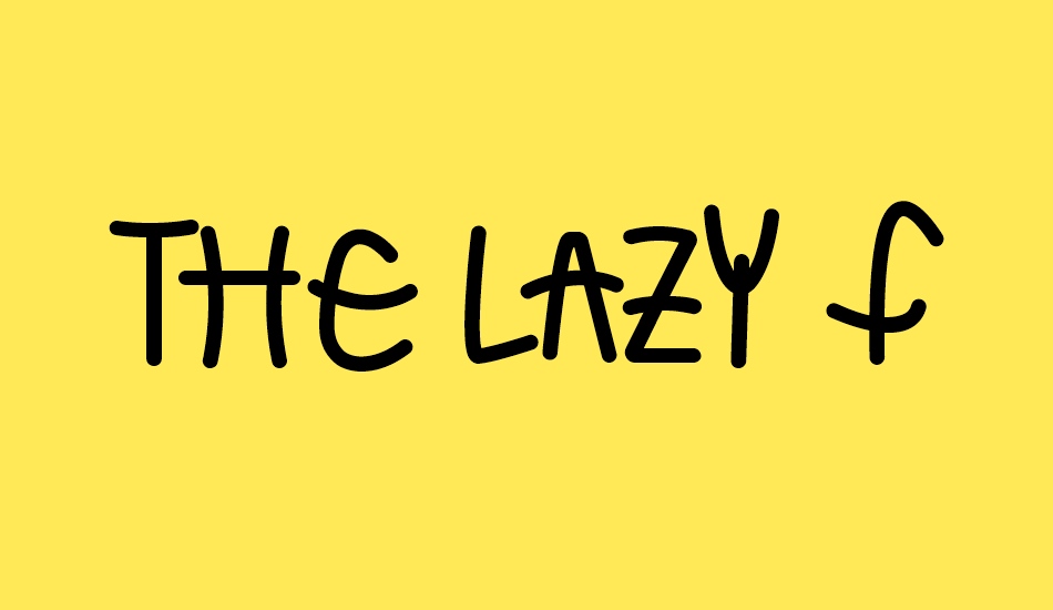 the-lazy-fog font big