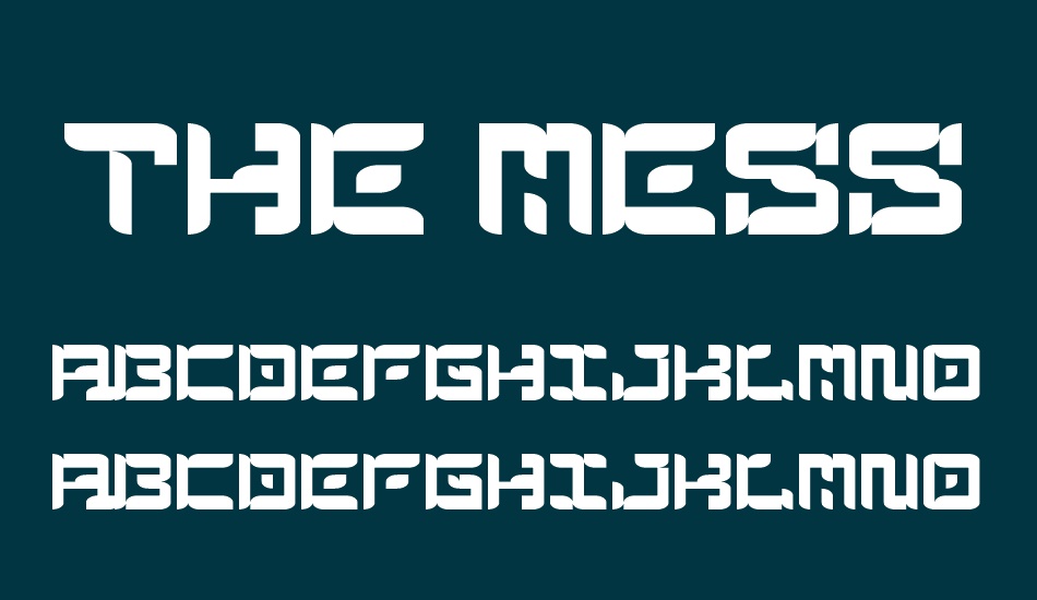 the-messenger font