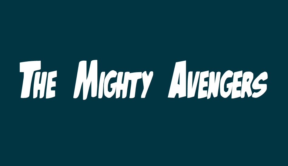 the-mighty-avengers font big