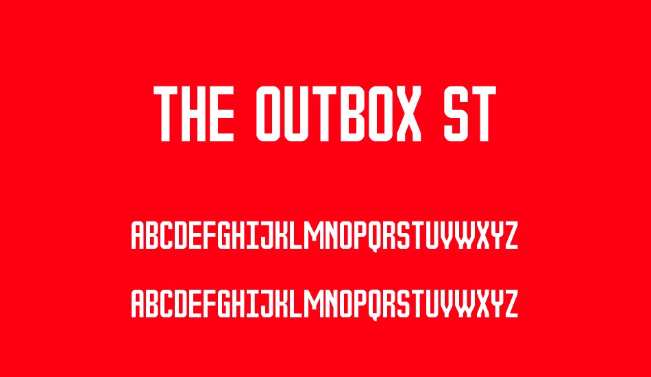 the-outbox-st font