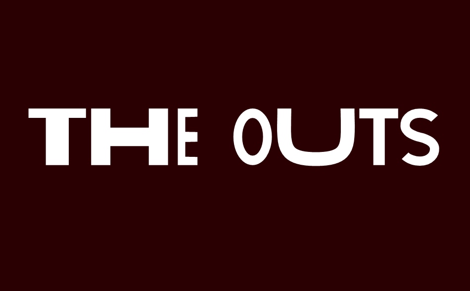 The Outskirts font big