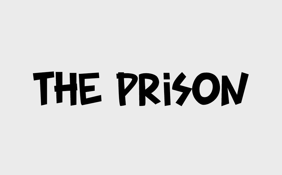 The Prison font big