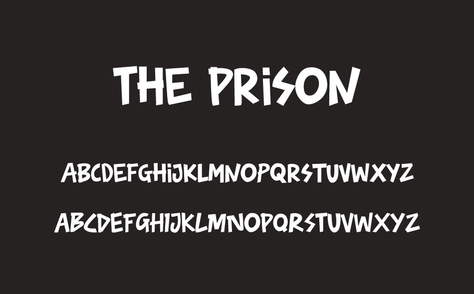 The Prison font
