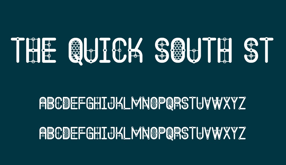 the-quick-south-st font