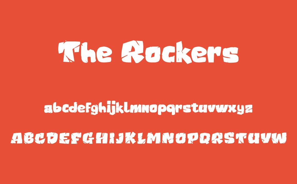 The Rockers font