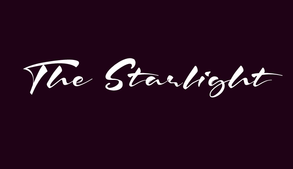 the-starlight font big