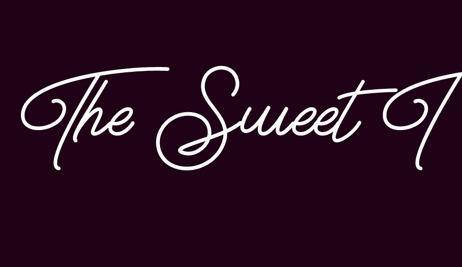 the-sweet-teddy font big