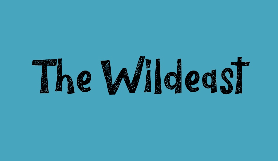the-wildeast font big