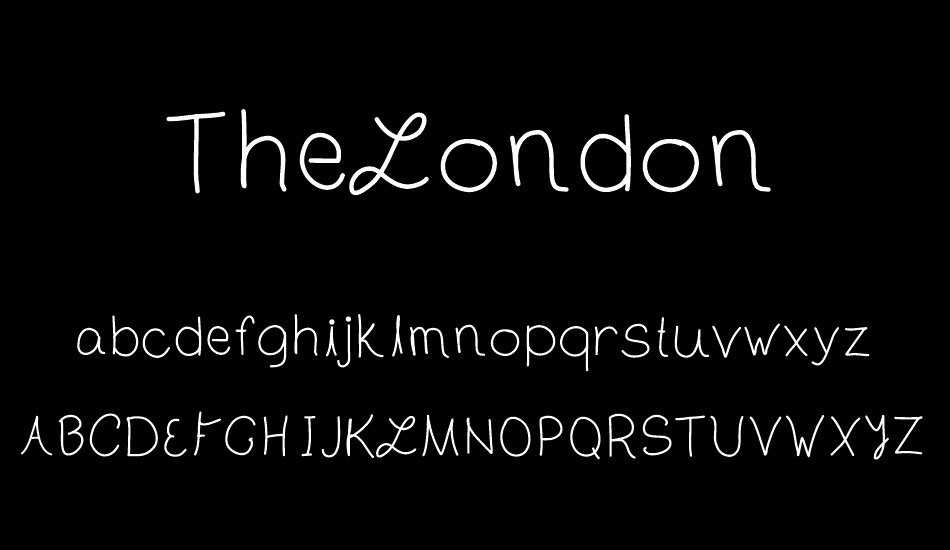 thelondon font