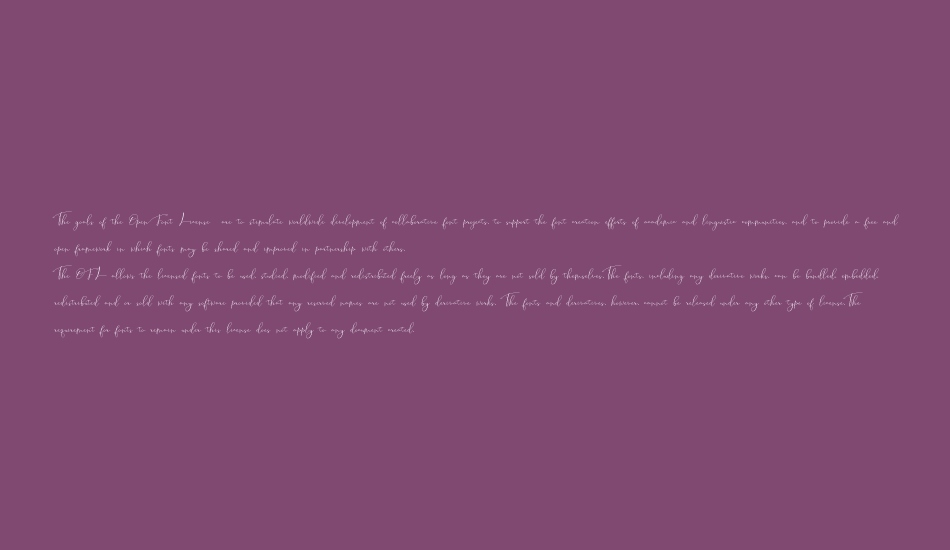tifany-script font 1