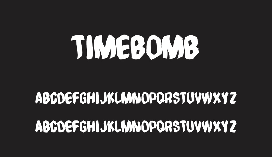timebomb font