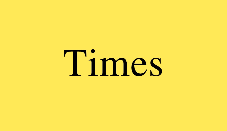 scarica font times