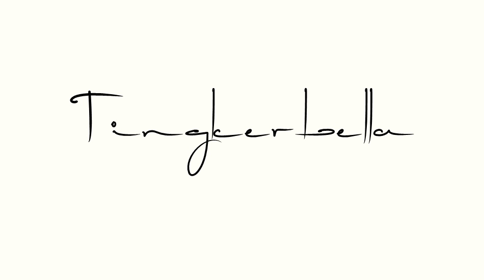 tingkerbella font big