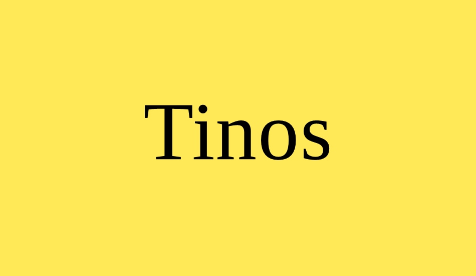 tinos font big