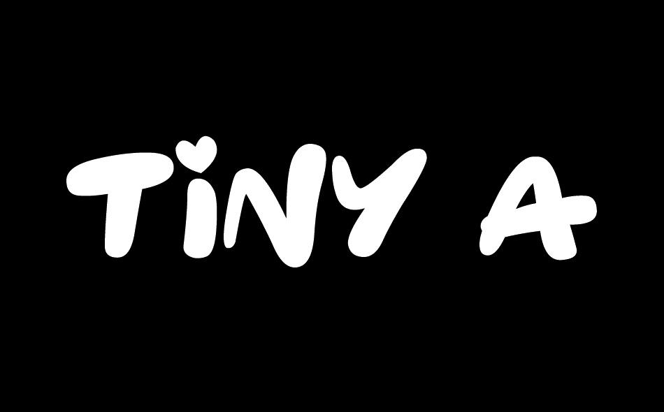 Tiny Angels font big