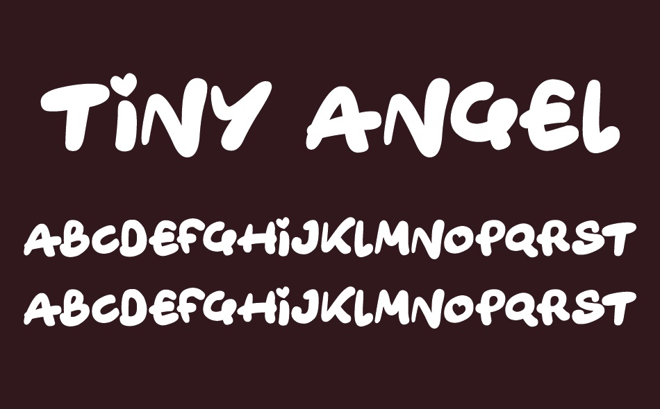 Tiny Angels font