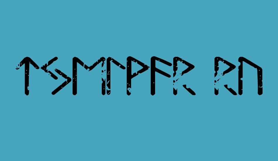 tjelvar-runic font big