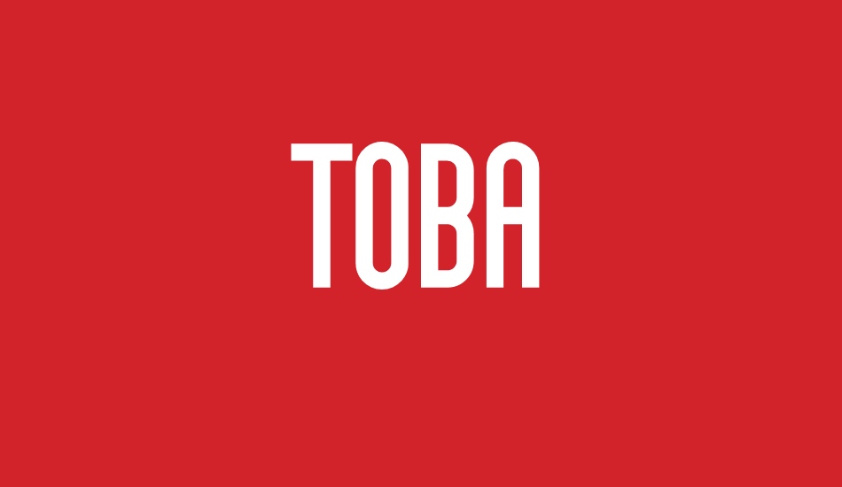 toba font big