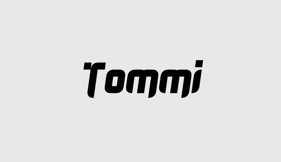 tommi font big