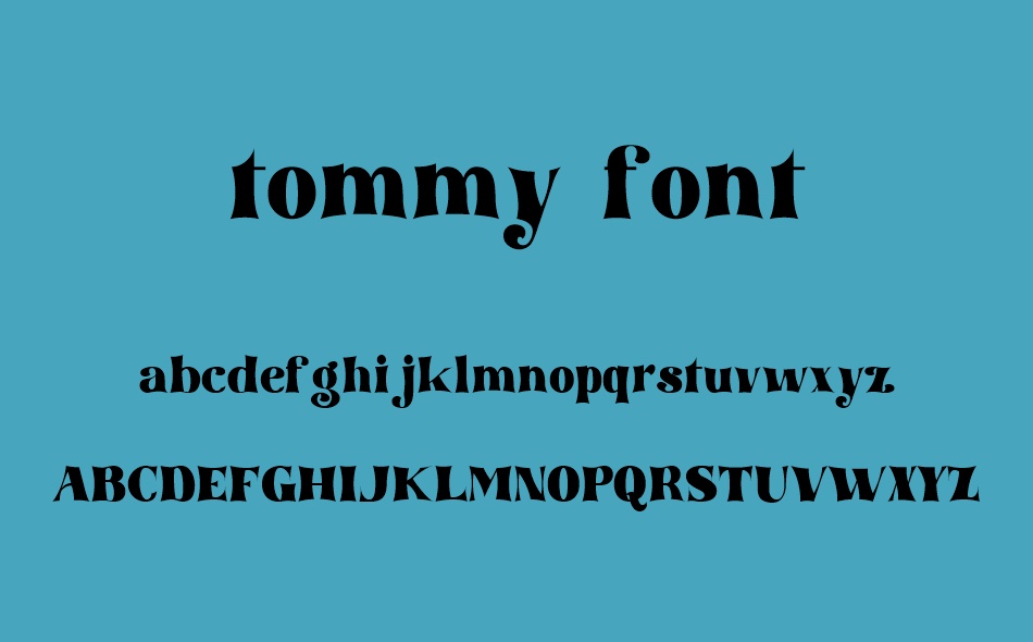 Tommy font
