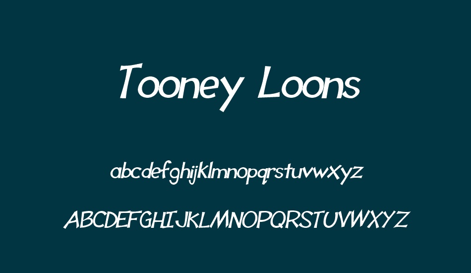 tooney-loons font
