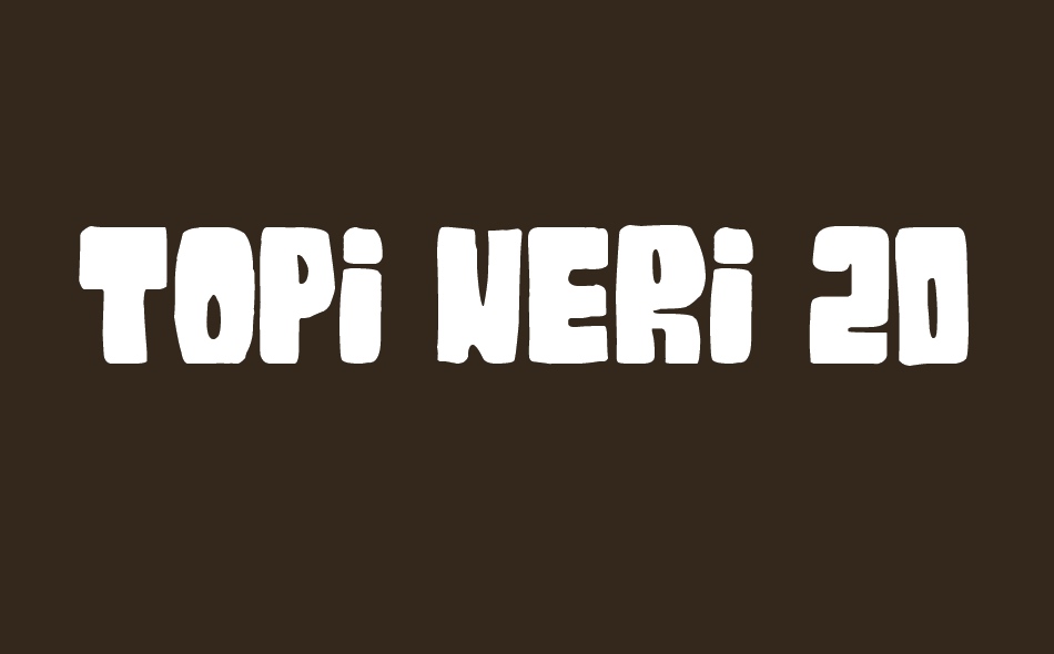 Topi Neri 2023 font big