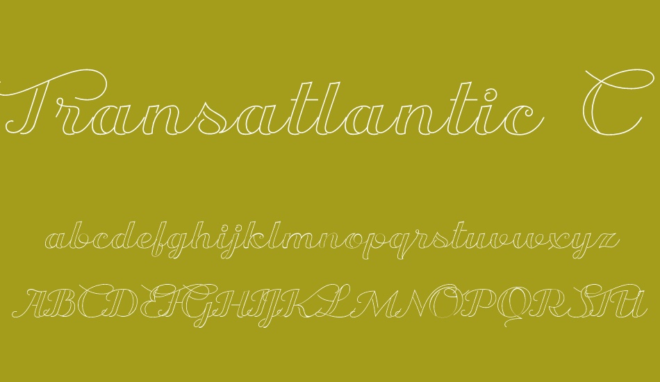 transatlantic-cruise-demo font