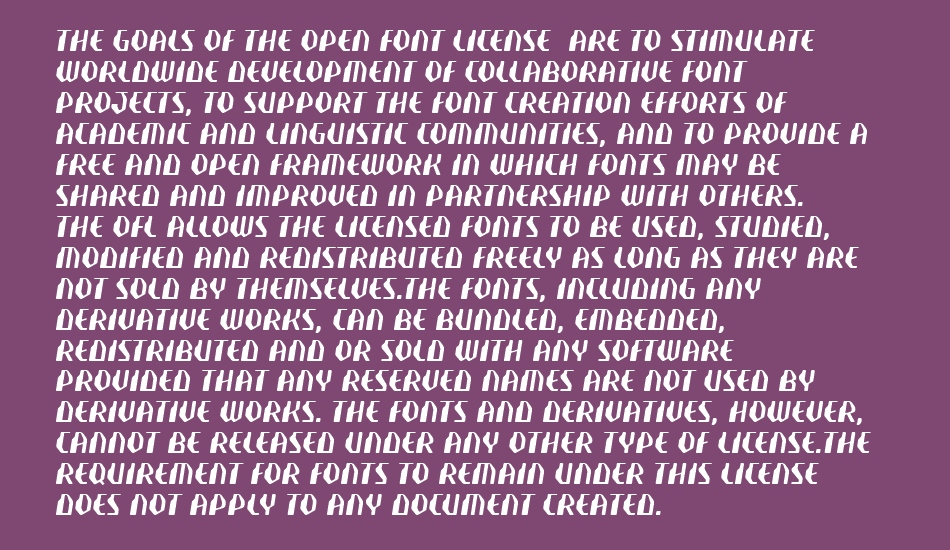 transistyr font 1