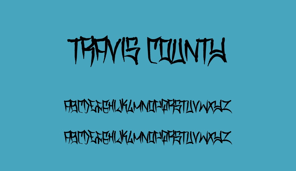 Travis County Free Font