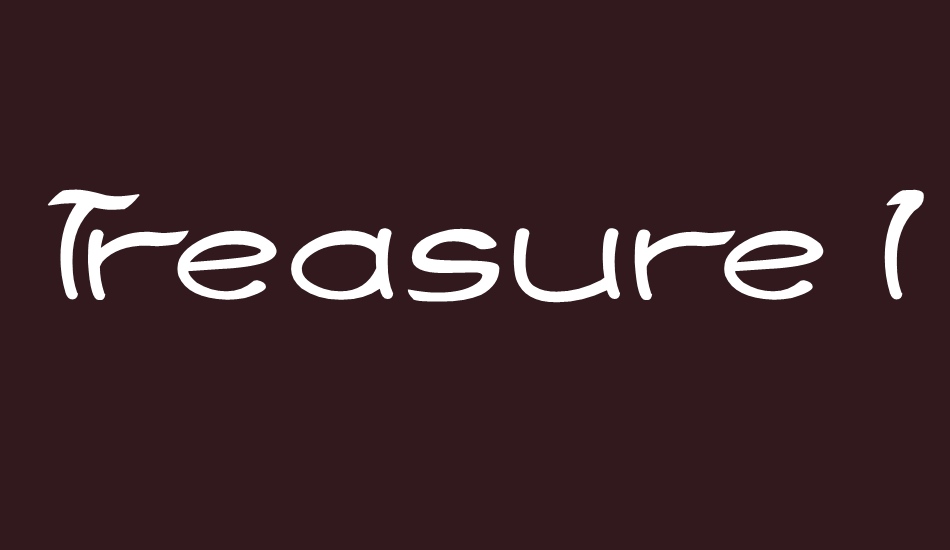 treasure-ısland font big