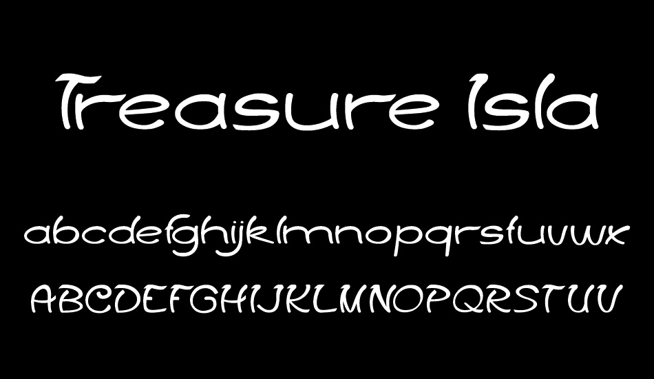 treasure-ısland font