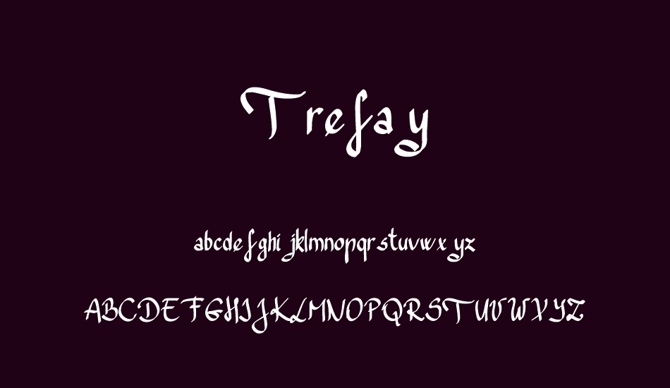 trefay font