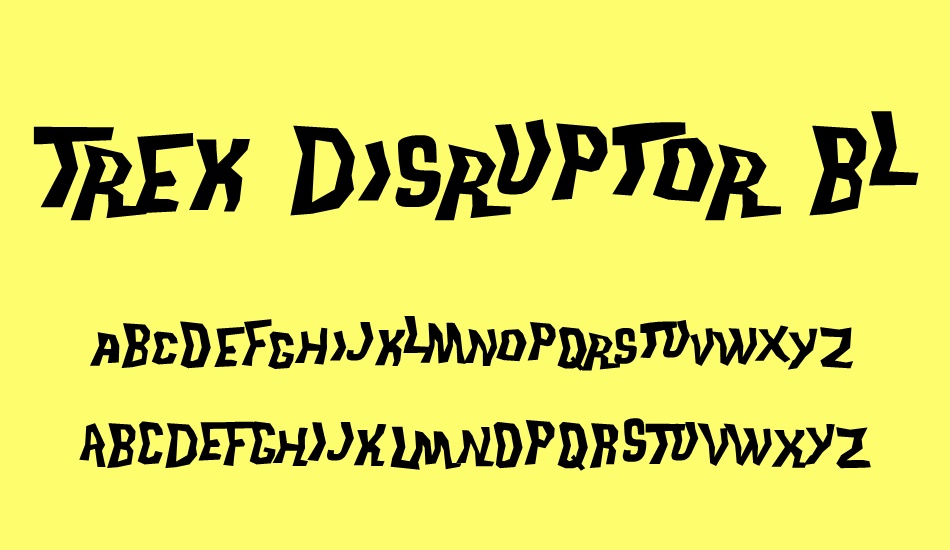 trek-disruptor-blast font