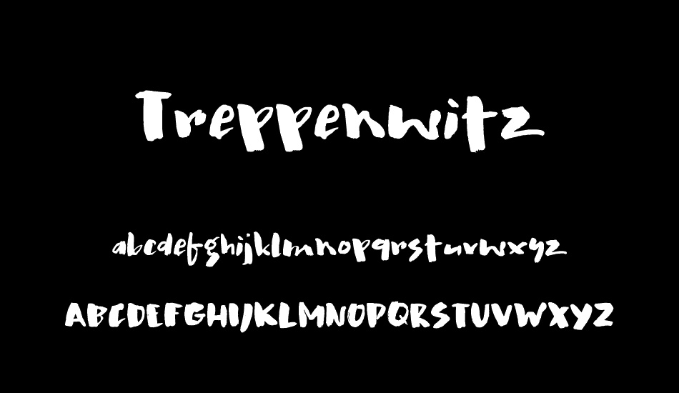 treppenwitz-demo font