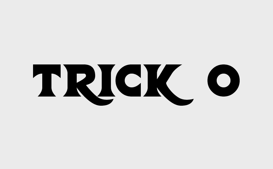 Trick Or Treats font big